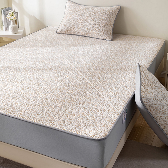 91家纺网 家纺一手货源 找家纺 （总）鑫姿席业 2025新款A类凉感冰豆豆席