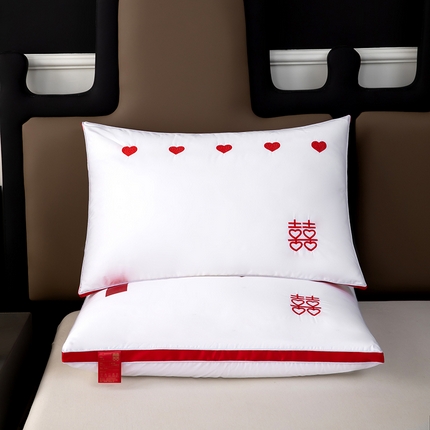 91家纺网 家纺一手货源 找家纺 （总）九州枕芯 2025新款婚庆羽丝枕枕头枕芯