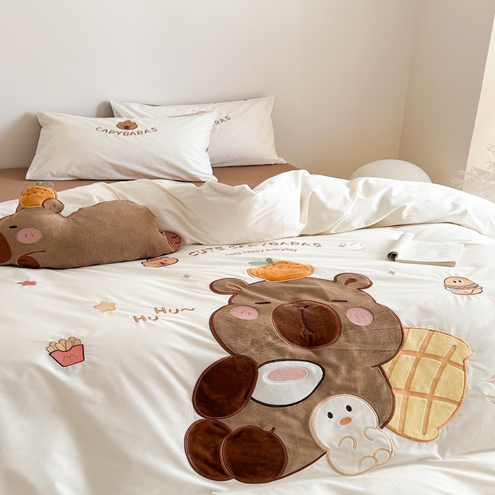 91家纺网 家纺一手货源 找家纺 （总）朗莎家纺 2025新款40支全棉水洗五件套