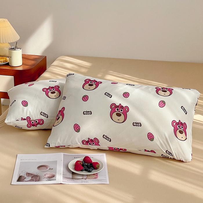 91家纺网 家纺一手货源 找家纺 简爱 2025新款A类针织棉大豆纤维夏被 可爱熊