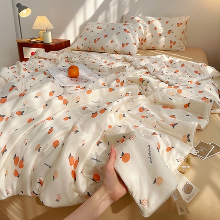 91家纺网 家纺一手货源 找家纺 （总）简爱 2025新款A类针织棉大豆纤维夏被