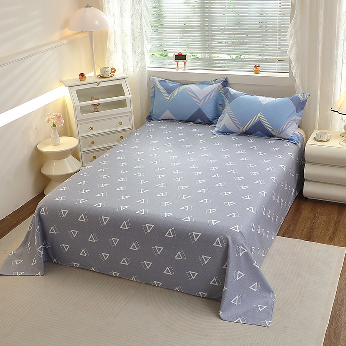 91家纺网 家纺一手货源 找家纺 （总）牧笛缘家纺 2025新款全棉12868单床单