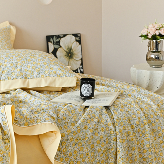 91家纺网 家纺一手货源 找家纺 （总）佳居缘 2025新款天丝棉大豆印花夏被四件套