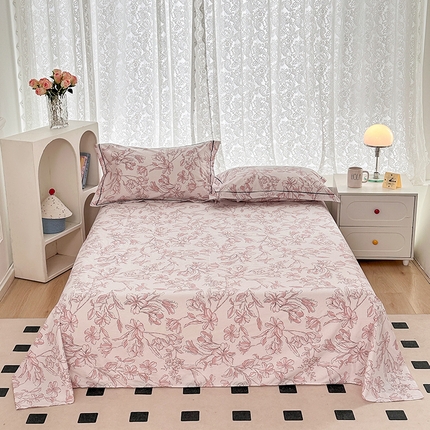 91家纺网 家纺一手货源 找家纺 （总）锦罗绣 2025新款全棉13376印花套件单品单床单