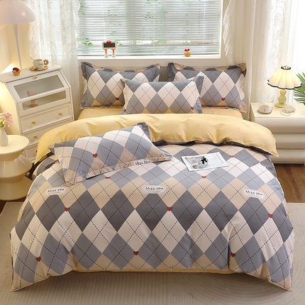 91家纺网 家纺一手货源 找家纺 （总）牧笛缘家纺 2025新款全棉12868四件套