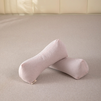 91家纺网 家纺一手货源 找家纺 九州枕芯 2025新款三角颈椎骨头枕枕头枕芯 粉色 15x40cm/只