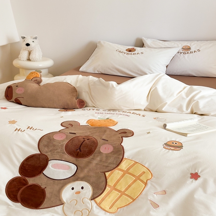 91家纺网 家纺一手货源 找家纺 （总）朗莎家纺 2025新款40支全棉水洗五件套