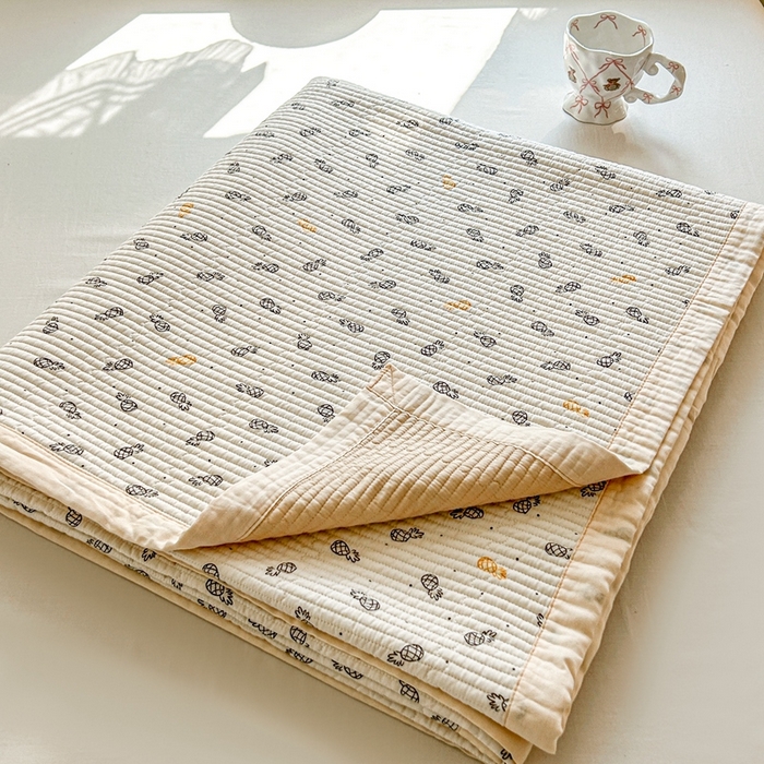 91家纺网 家纺一手货源 找家纺 （总）亿可芯 2025新款天丝莫代尔印花床盖