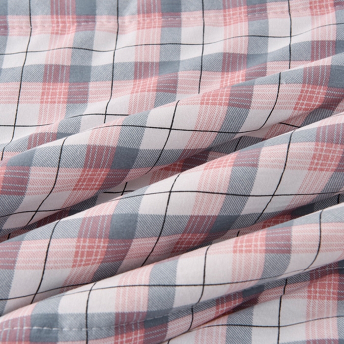 91家纺网 家纺一手货源 找家纺 玉清坊 2025新款色织水洗棉新疆棉花夏被【支持一件代发】 贝拉-玉