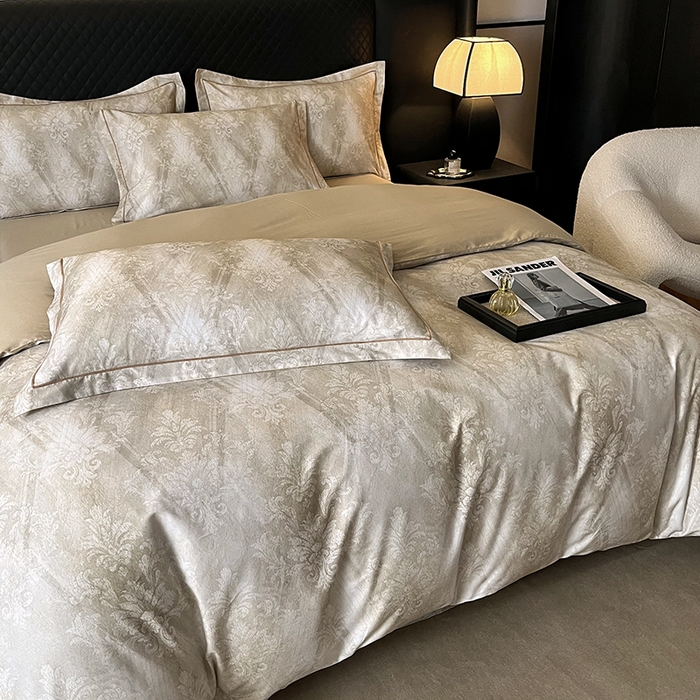 91家纺网 家纺一手货源 找家纺 金纱玉纺家纺 2025新款全棉13376数码印花四件套（礼盒包装）272A2