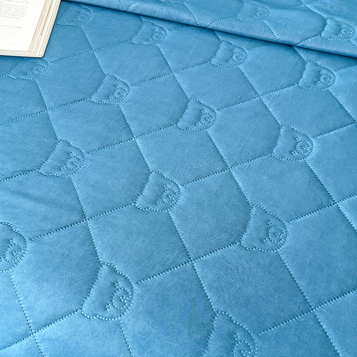 91家纺网 家纺一手货源 找家纺 爱洛家纺 2025新款A类凉感丝夏被被子被芯 梦幻蓝