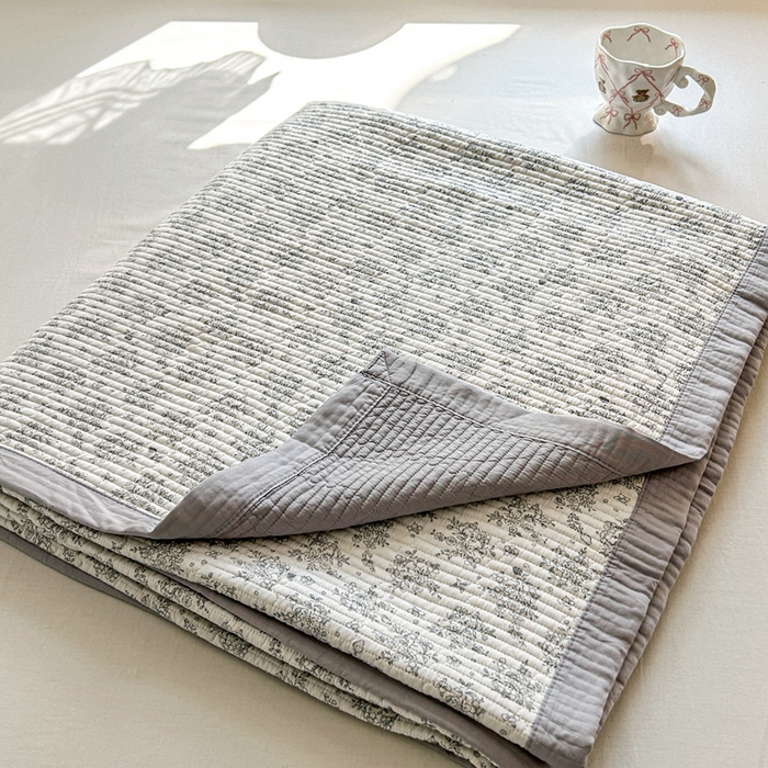 91家纺网 家纺一手货源 找家纺 （总）亿可芯 2025新款天丝莫代尔印花床盖