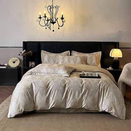 金纱玉纺家纺 2025新款全棉13376数码印花四件套（礼盒包装）272A2