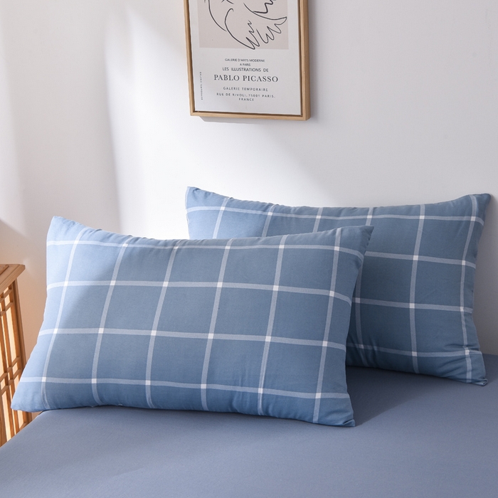 91家纺网 家纺一手货源 找家纺 玉清坊 2025新款色织水洗棉新疆棉花夏被【支持一件代发】 布丁大格