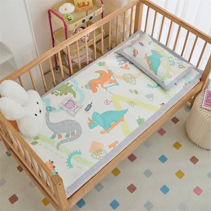 91家纺网 家纺一手货源 找家纺 （总）欣品希家纺 2025新款A类600D儿童冰丝凉席