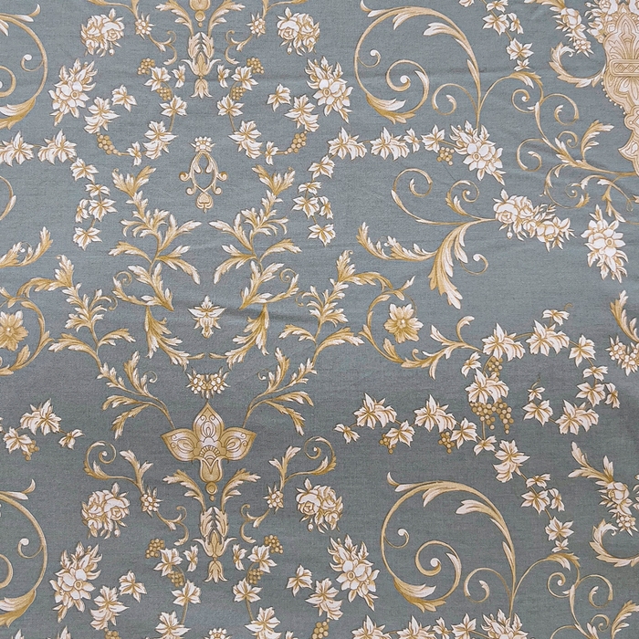 91家纺网 家纺一手货源 找家纺 锦罗绣 2025新款全棉13376印花套件单品单被套 波光花纹