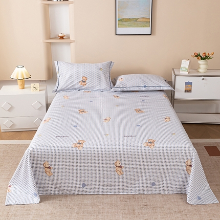 91家纺网 家纺一手货源 找家纺 （总）锦罗绣 2025新款全棉13376印花套件单品单床单