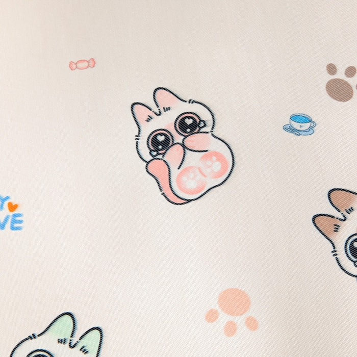 91家纺网 家纺一手货源 找家纺 宝贝优选 2025新款宝贝优选儿童7A抗菌高密绣花冰丝席 大眼萌宠