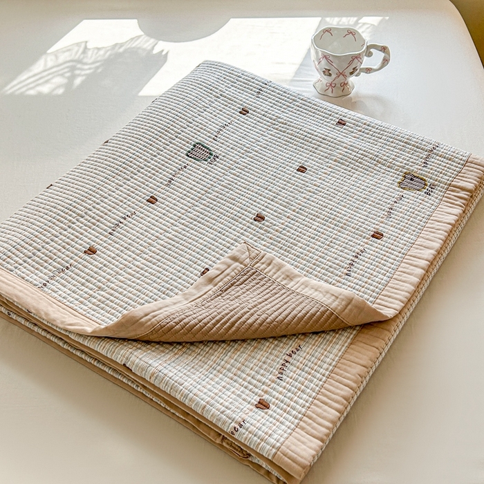 91家纺网 家纺一手货源 找家纺 （总）亿可芯 2025新款天丝莫代尔印花床盖