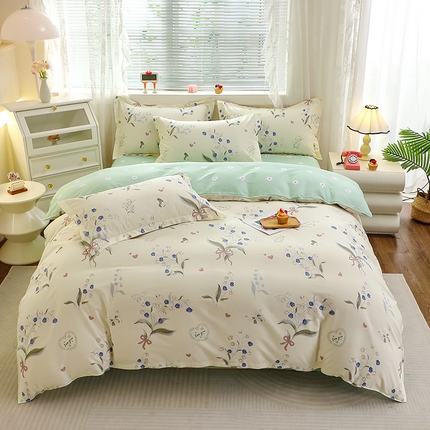 91家纺网 家纺一手货源 找家纺 （总）牧笛缘家纺 2025新款全棉12868四件套