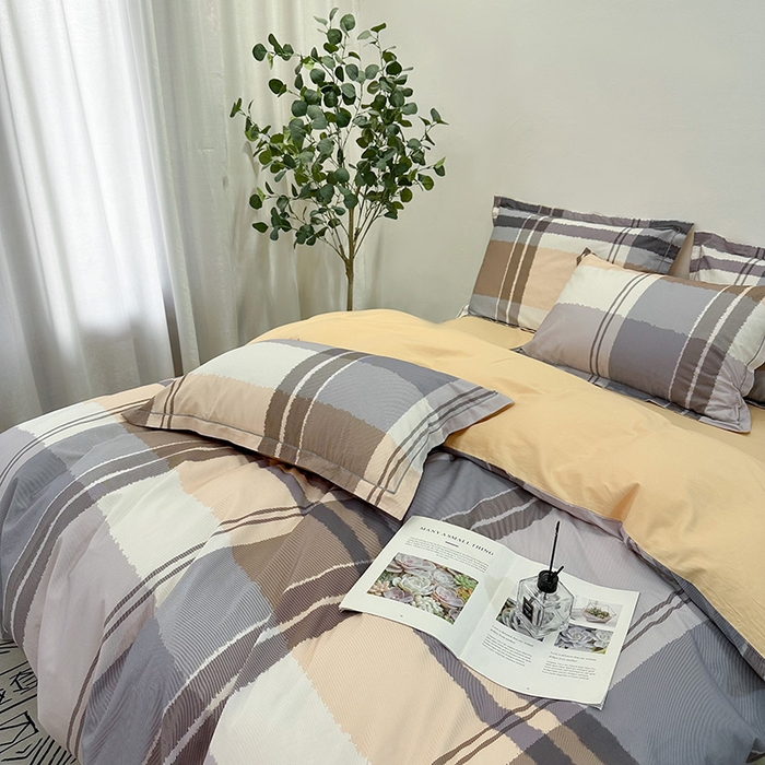 91家纺网 家纺一手货源 找家纺 橙艺 2025新款春夏铂金全棉四件套第二波 奈亚