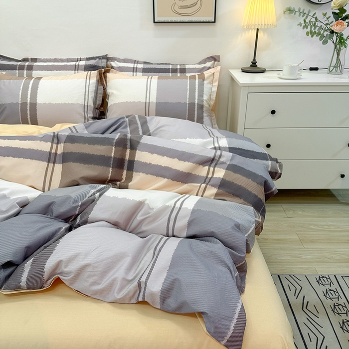 91家纺网 家纺一手货源 找家纺 橙艺 2025新款春夏铂金全棉四件套第二波 奈亚