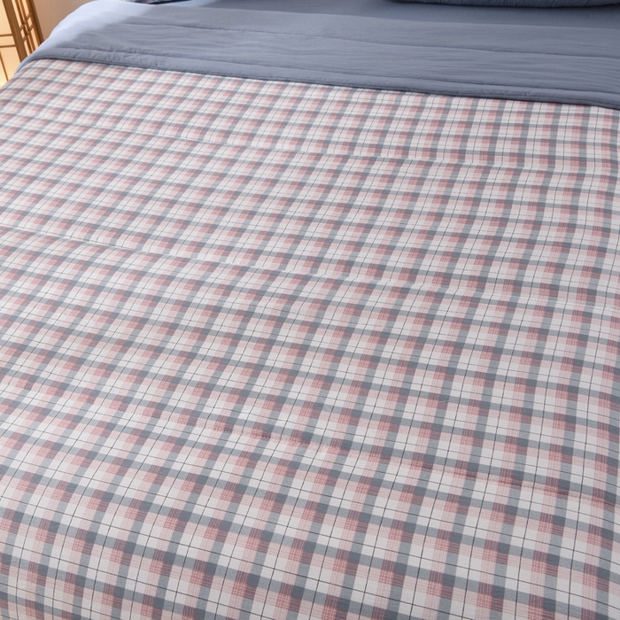 91家纺网 家纺一手货源 找家纺 玉清坊 2025新款色织水洗棉新疆棉花夏被【支持一件代发】 贝拉-玉