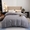 91家纺网 家纺一手货源 找家纺 锦罗绣 2025新款全棉13376印花套件单品纯色系列单被套 银灰