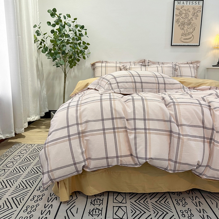 91家纺网 家纺一手货源 找家纺 （总）橙艺 2025新款春夏铂金全棉四件套第二波