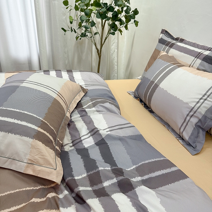 91家纺网 家纺一手货源 找家纺 橙艺 2025新款春夏铂金全棉四件套第二波 奈亚