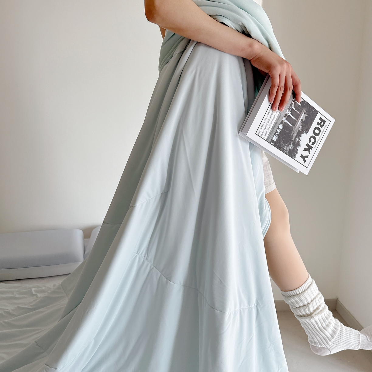 91家纺网 家纺一手货源 找家纺 （总）兜米家居 2025新品某朵同款深睡双感夏被空调被