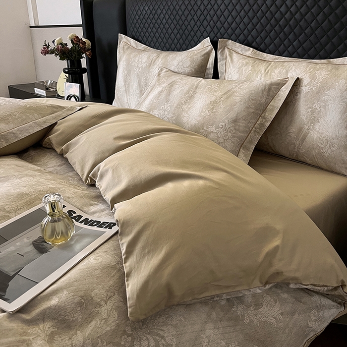 91家纺网 家纺一手货源 找家纺 金纱玉纺家纺 2025新款全棉13376数码印花四件套（礼盒包装）272A2