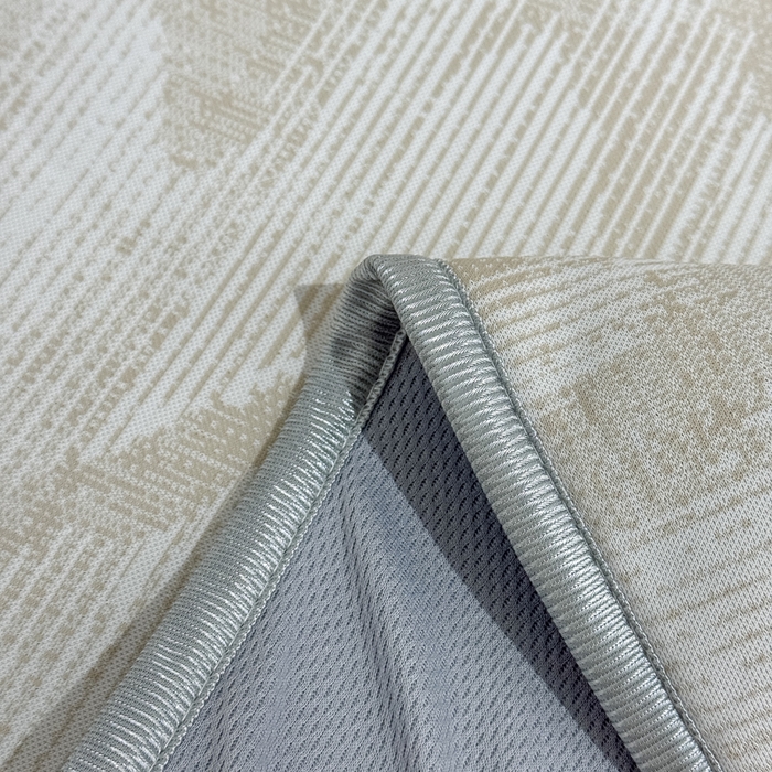 91家纺网 家纺一手货源 找家纺 小萌虎 小萌虎 2025新款PE高分子乙纶提花凉感凉席床席款床笠款 山溪-咖（床笠款）