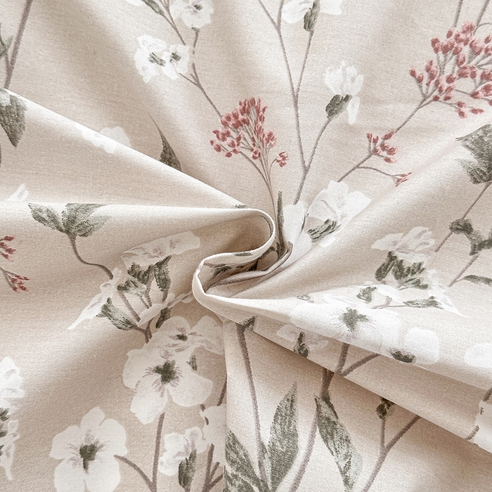 91家纺网 家纺一手货源 找家纺 锦罗绣 2025新款全棉13376印花套件单品单被套 浮春绘