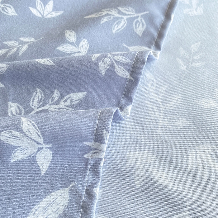 91家纺网 家纺一手货源 找家纺 2025新款亲肤磨毛四件套 浅浅花香