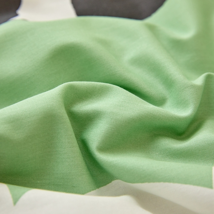 91家纺网 家纺一手货源 找家纺 珂博家纺2025新款亲肤全棉印花夏被 森林熊猫