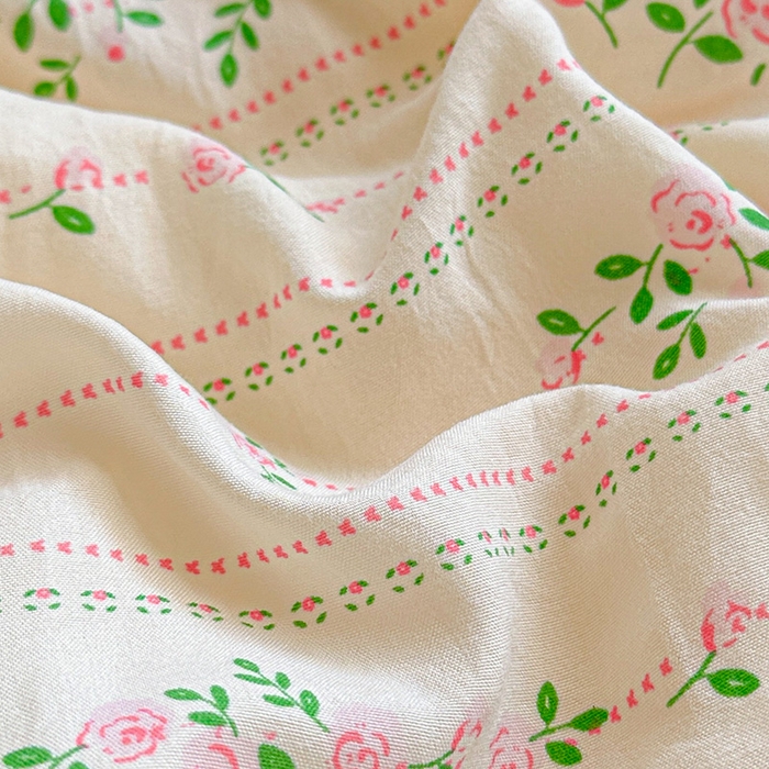 91家纺网 家纺一手货源 找家纺 创优  2025新款有氧双层纱小清新印花小花边夏被夏凉被可机洗空调被子被芯 粉黛花园