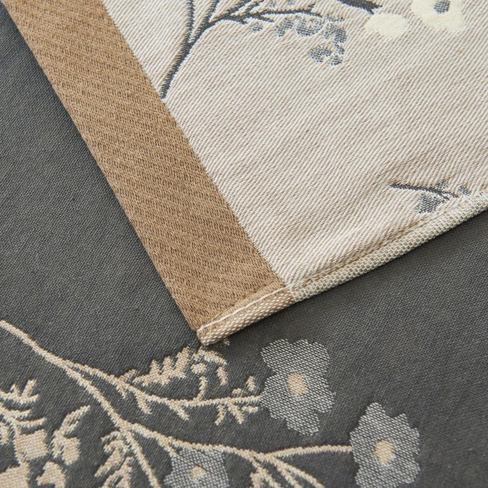 91家纺网 家纺一手货源 找家纺 2025新款纯棉加厚精梳棉纱布枕巾 慕朵-浅咖 52*78cm/对