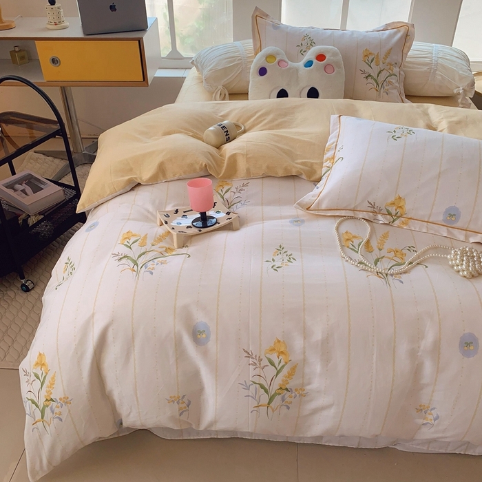 91家纺网 家纺一手货源 找家纺 （总）莱豫家纺 2024新款纯棉四件套-第八波