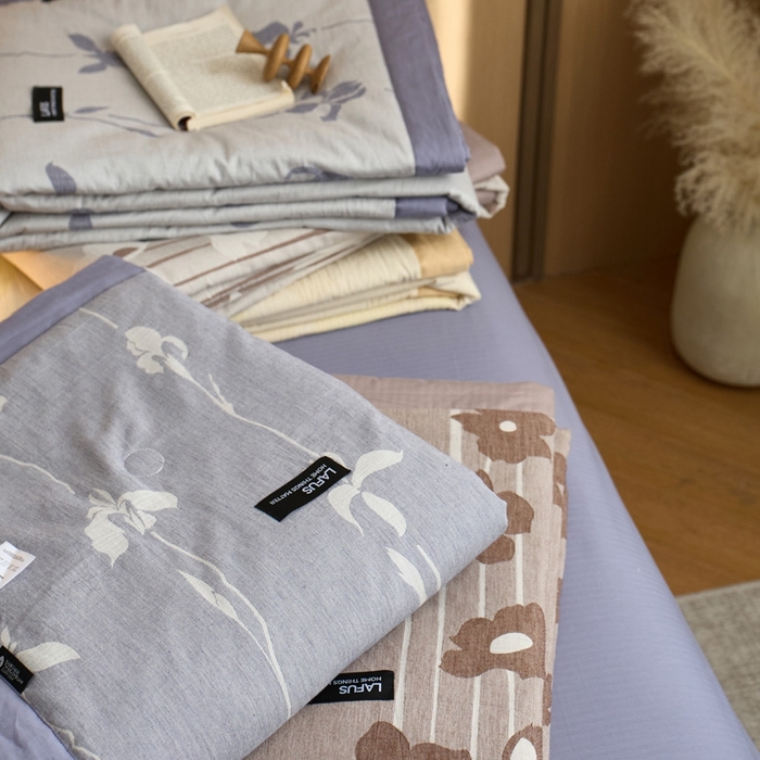 91家纺网 家纺一手货源 找家纺 莱福仕家纺 2025新款水洗棉色织大提花夏被  （控价150*200不低于199 200*230不低于219） 组合