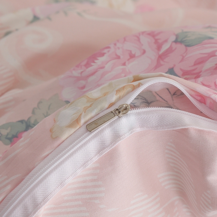 91家纺网 家纺一手货源 找家纺 圣锦家纺 2025新款全棉单被套倾城花恋