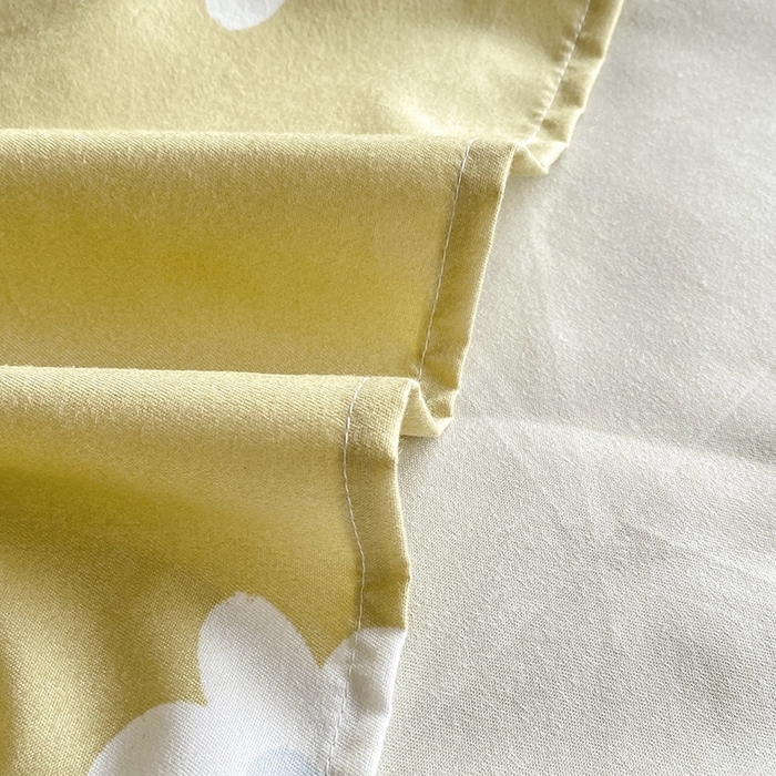 91家纺网 家纺一手货源 找家纺 2025新款亲肤磨毛四件套 静待花开