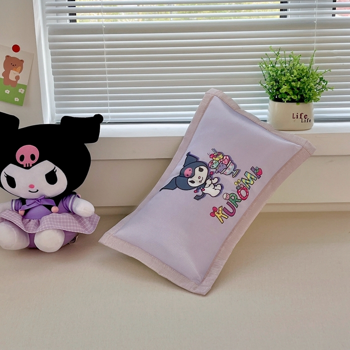 91家纺网 家纺一手货源 找家纺 博雅2025新款冰丝单枕套三丽欧，宇航员，卡皮 开心库洛米