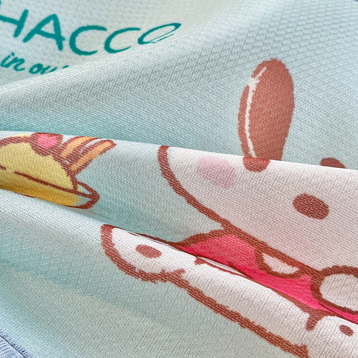 91家纺网 家纺一手货源 找家纺 博雅2025新款三丽欧冰丝单枕套 甜品帕恰狗