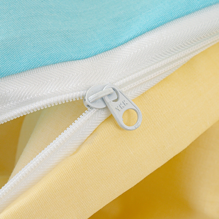 91家纺网 家纺一手货源 找家纺 良佐生活 2025新款高支高密全棉儿童被套 七彩恐龙