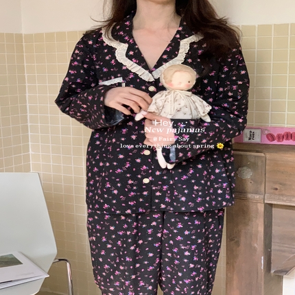 91家纺网 家纺一手货源 找家纺 （总）妍景家居生活馆 2025新款韩系碎花套装