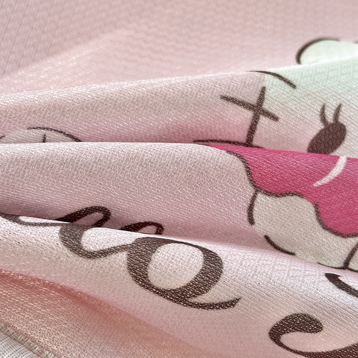 91家纺网 家纺一手货源 找家纺 博雅2025新款三丽欧冰丝单枕套 花花KT