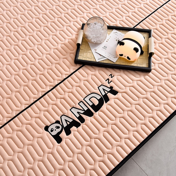 91家纺网 家纺一手货源 找家纺 炫拼家纺 Hipanda床笠款乳胶凉席 Hipanda-香妃粉