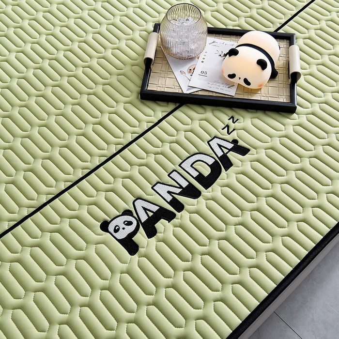 91家纺网 家纺一手货源 找家纺 炫拼家纺 Hipanda床笠款乳胶凉席 Hipanda-仙草绿