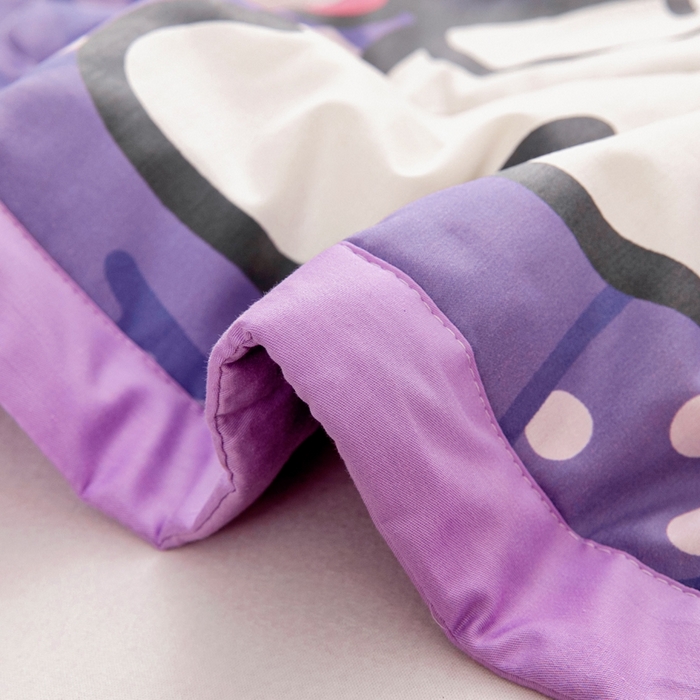 91家纺网 家纺一手货源 找家纺 乐秀家纺 2025新款三丽鸥全棉纯棉儿童夏被夏凉被空调被 可爱库洛米